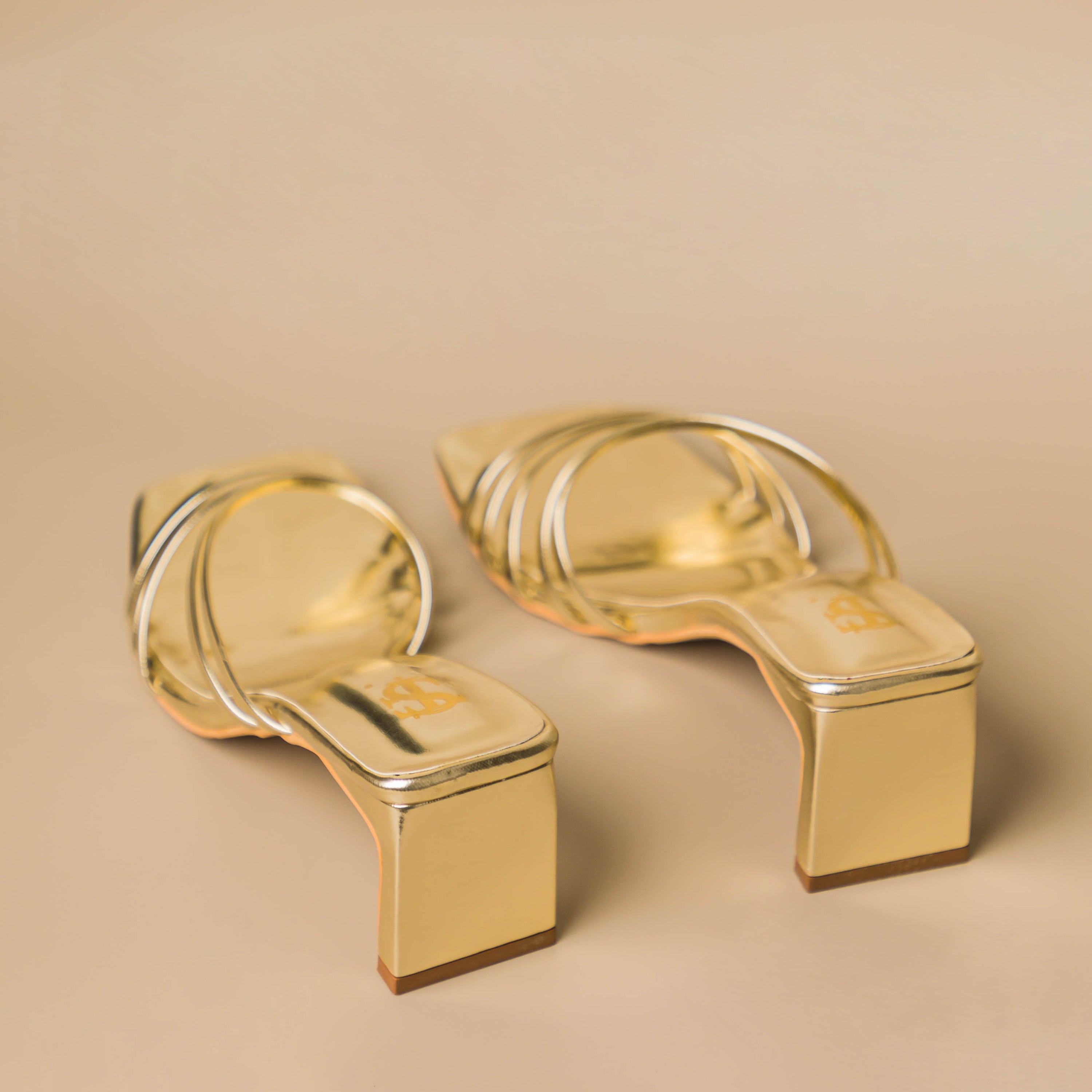 Mylee Strappy Heel, Gold main image 0