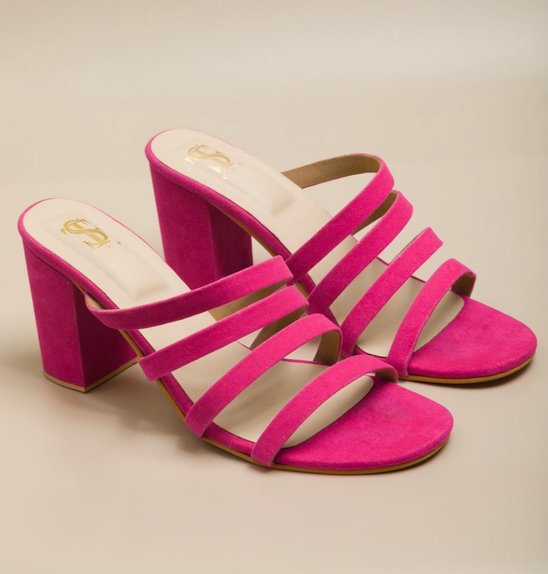 Hot pink Strappy heels â Shoe That Fits You