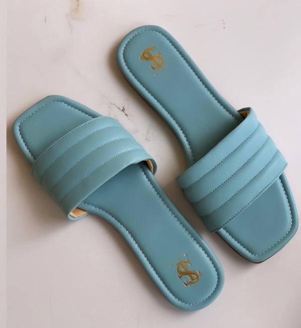 Turquoise Blue Toned Sliders