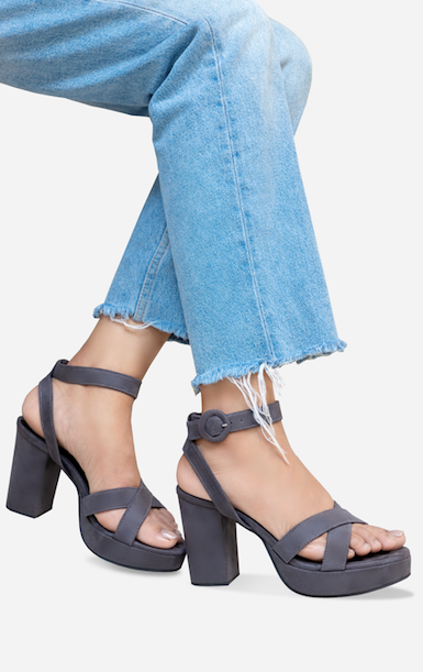 Charcoal Basic heels – Shoe That Fits You
