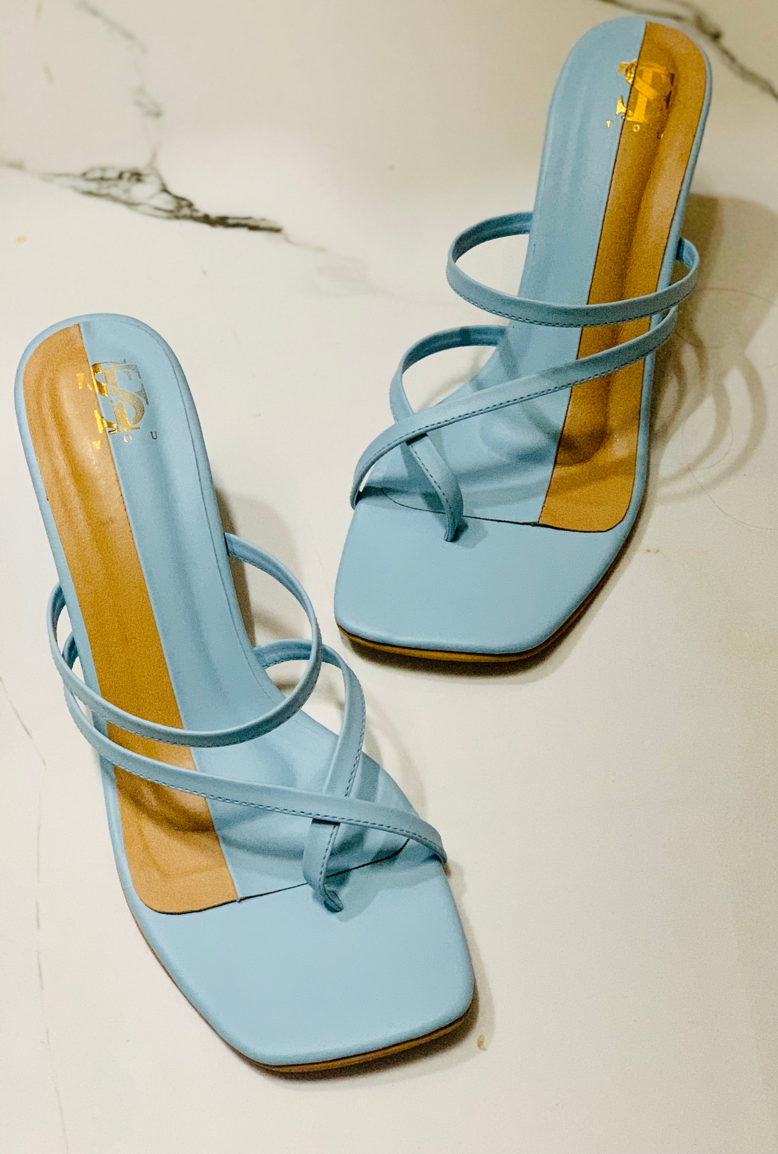Women PU Leather Lace Up Square Toe High Platform Block Heels Thin Shoes US  5-10 | eBay